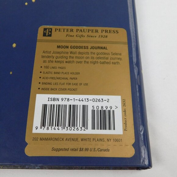 Moon Goddess Josephine Wall Small Journal Peter Pauper Press Multicolor Unused - Picture 4 of 8